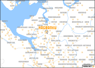 map of Magbanku