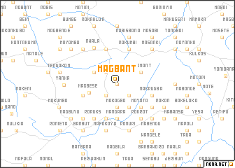 map of Magbant