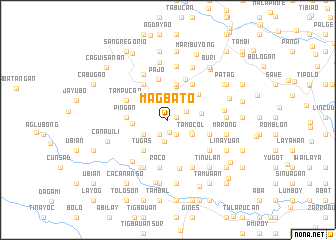 map of Magbato