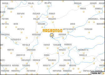 map of Magbondo
