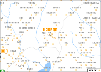 map of Magbon