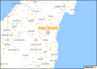 map of Magcagong