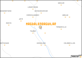map of Magdaleno Aguilar