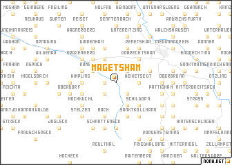 map of Magetsham