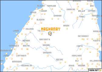 map of Maghan-ay