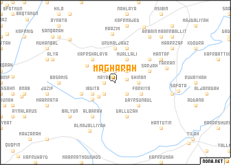 map of Maghārah