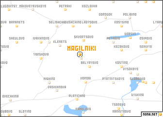 map of Magil\