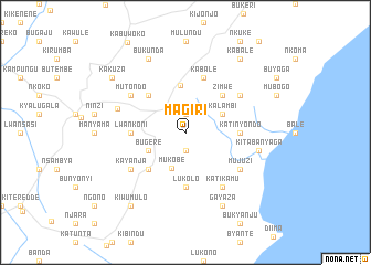 map of Magiri