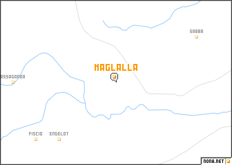 map of Maglalla