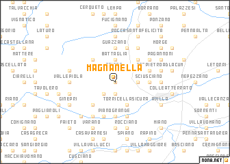 map of Magnanella