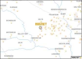 map of Magnet