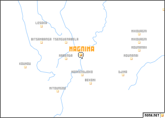 map of Magnima
