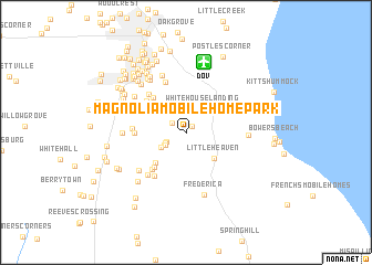 map of Magnolia Mobile Home Park