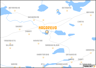 map of Magorevo