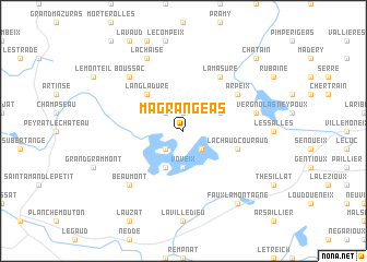 map of Magrangeas