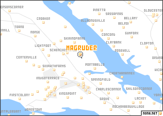 map of Magruder