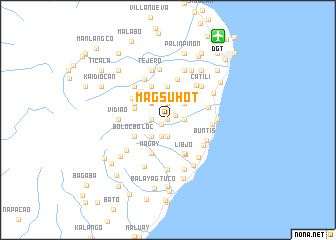 map of Magsuhot