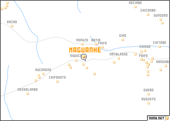 map of Maguanhe