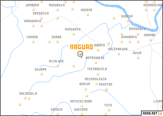 map of Maguão