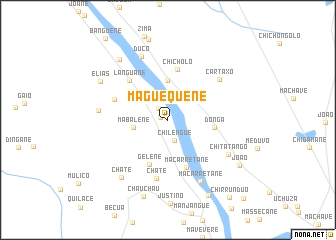 map of Maguequene