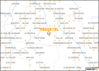 map of Magueyal