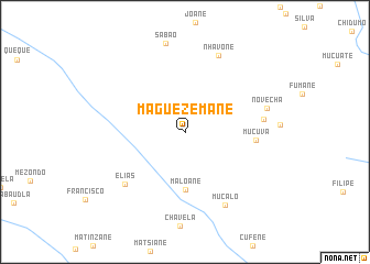 map of Maguezemane