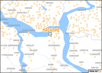 map of Magŭnp\