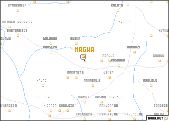 map of Magwa