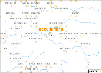 map of Magyibingon