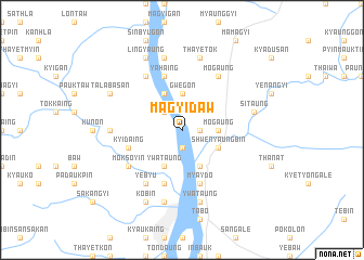 map of Magyidaw