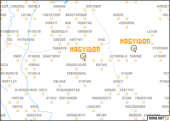 map of Magyidon