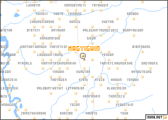 map of Magyigwin