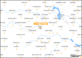map of Magyigyo