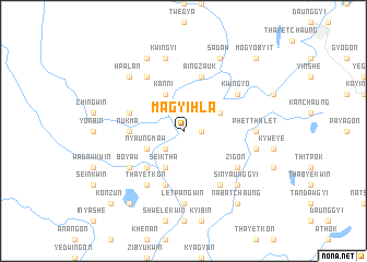 map of Magyihla