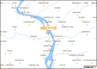 map of Magyiyin