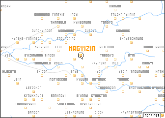 map of Magyizin