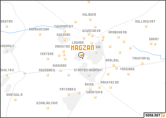 map of Magzan