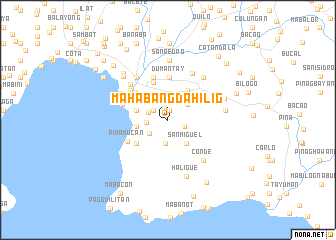 map of Mahabang Dahilig