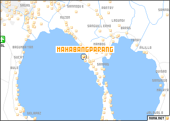 map of Mahabang Parang