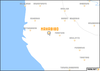 map of Mahabibo