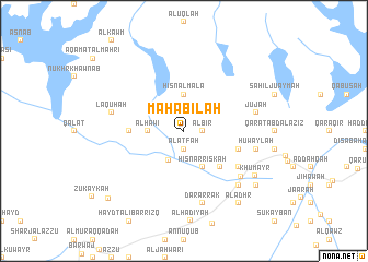 map of Mahābilah