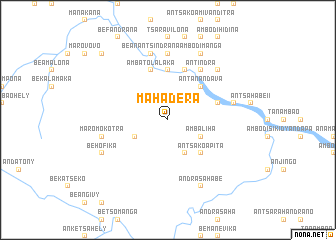 map of Mahadera