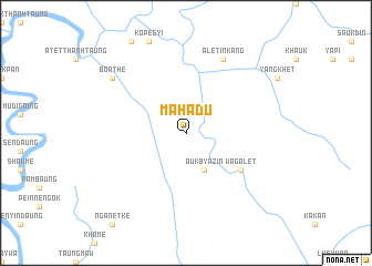 map of Mahadu