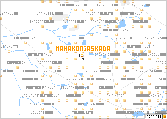 map of Maha Kongaskada