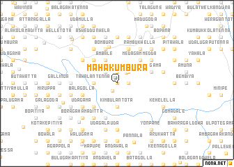 map of Mahakumbura
