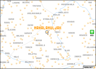 map of Mahala Muljak