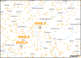 map of Mahala