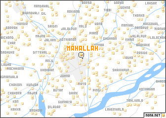 map of Mahallah