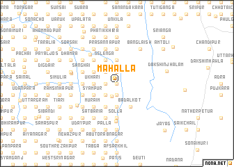 map of Mahalla