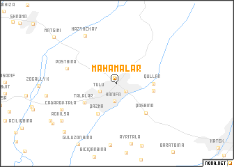 map of Mahamalar